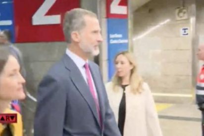 Imag&iacute;nese ir en el Metro de Madrid... &iexcl;Y encontrarse al Rey!