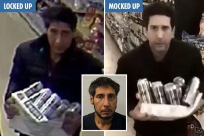 David Schwimmer, el ladrón de cervezas
