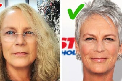 Jamie Lee Curtis y sus canas