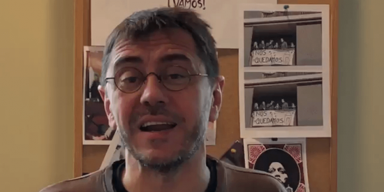 Monedero no se ha enterado que el PSOE gobierna con ellos: llama a marchar contra los recortes del PP