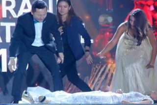 As&iacute; se desmaya Miss Paraguay al enterarse que es la ganadora de un concurso internacional