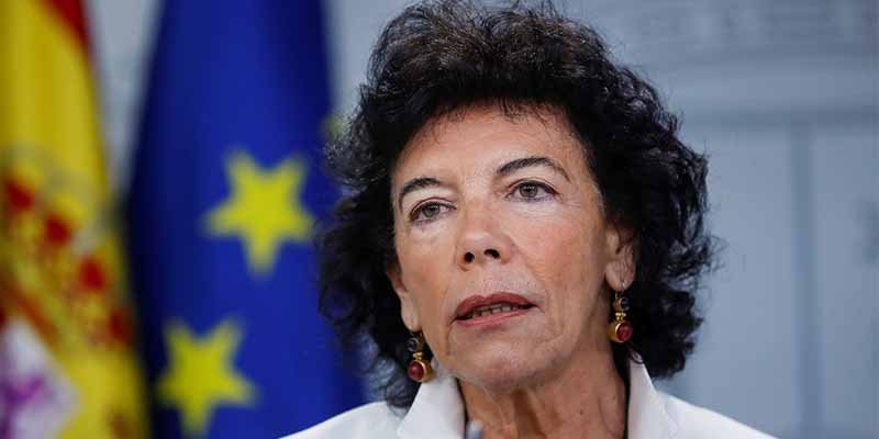 Celaá, la cara mentirosa de un Gobierno que ahora niega el manoseo judicial para beneficiar a los golpistas