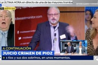 El tremendo corte de Gay de Li&eacute;bana saliendo por piernas harto de las peroratas de Elisa Beni