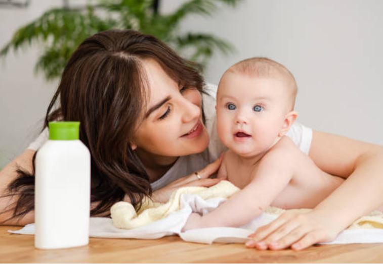 Productos de dermocosmética para bebés