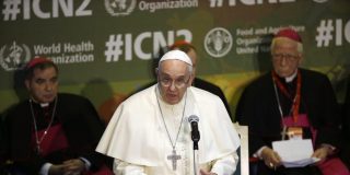 El Papa denuncia "falta de voluntad pol&iacute;tica" para acabar con el hambre