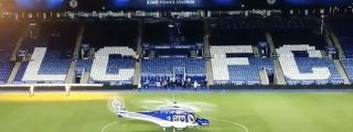 El v&iacute;deo impactante que muestra c&oacute;mo perdi&oacute; el control el helic&oacute;ptero del presidente del Leicester