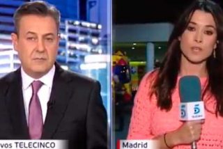 La seguridad del Doce de Octubre corta en directo a Informativos Telecinco