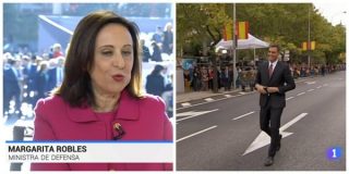 El gui&ntilde;o de Margarita Robles a los golpistas para el D&iacute;a de la Hispanidad que tiene al Ej&eacute;rcito espa&ntilde;ol sublevado