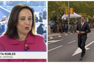 El gui&ntilde;o de Margarita Robles a los golpistas para el D&iacute;a de la Hispanidad que tiene al Ej&eacute;rcito espa&ntilde;ol sublevado