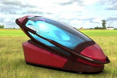 Sarco: La persona entra, digita un código y gracias a un dispositivo portátil la cápsula se llena de nitrógeno.