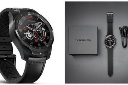 TicWatch Pro, un reloj inteligente de alta calidad que utiliza el sistema Wear OS de Google