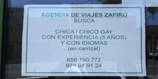 Las redes sociales se quedan patidifusas con la oferta de trabajo de una agencia de viajes en Canarias