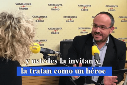 La sarta de hostias del nuevo presidente del PP catal&aacute;n a M&ograve;nica Terribas por santificar a Otegi