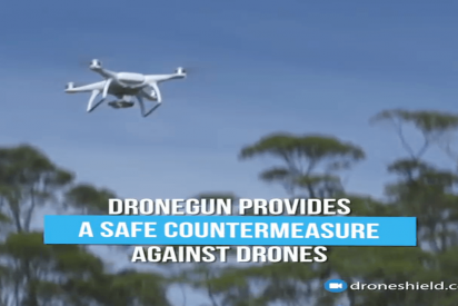 As&iacute; son los 'Drone Jammers' que usan sus rifles de radiofrecuencia para derribar drones