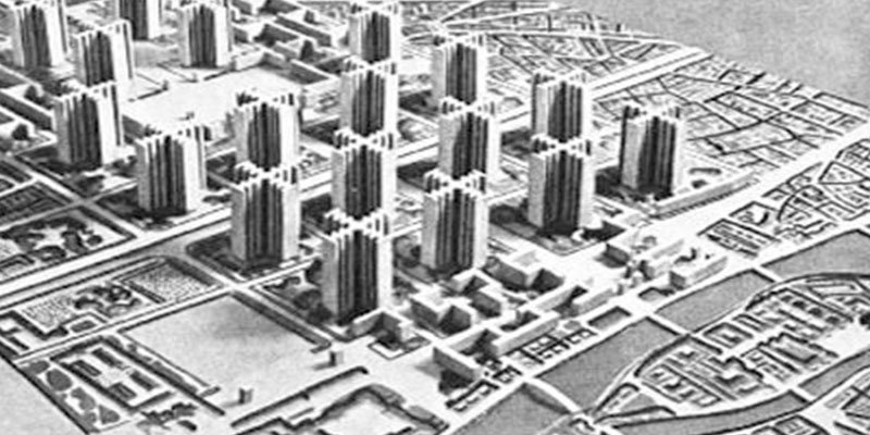 As&iacute; es la ciudad ut&oacute;pica de Le Corbusier