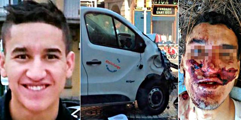 El espeluznante resultado de la autopsia al terrorista del atropello masivo en las Ramblas