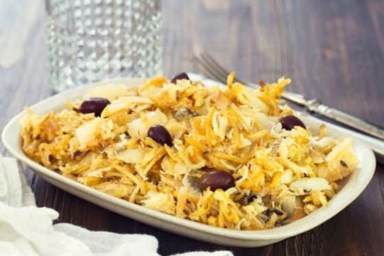 Bacalao Dorado o Bacalhau à Brás