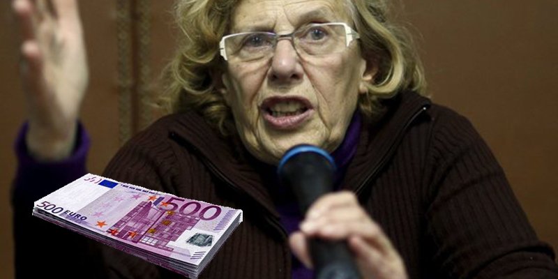Carmena vuelve a subirse el sueldo por la cara y ya gana 104.000 &euro;, 4.000 m&aacute;s que Ana Botella