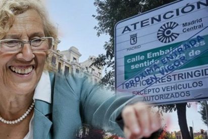 Carmena gastará 8,4 millones en 53 cámaras nuevas para Madrid Central mientras otros se mueren de frío en las calles