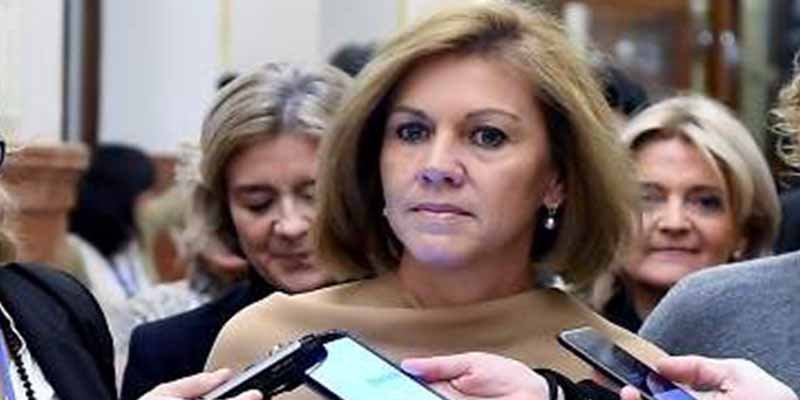 Mar&iacute;a Dolores Cospedal 'tira la toalla' y tambi&eacute;n renuncia a su esca&ntilde;o en el Congreso