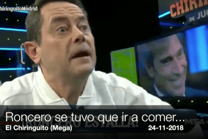 Los jugadores del Real Madrid no tienen coraz&oacute;n: miren d&oacute;nde se tuvo que ir a comer Roncero por la derrota