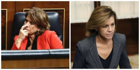 El PP exige a la 'hom&oacute;foba' Dolores Delgado que haga como Cospedal y que dimita de inmediato