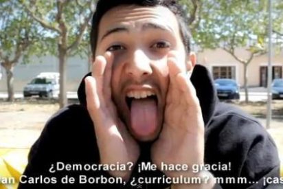 El cagueta Valtònyc: "Dadme una foto de los reyes para limpiarme la mierda del culo"