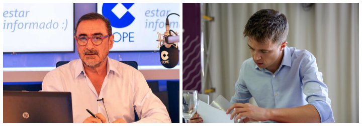 Carlos Herrera le rompe las costillas a Errej&oacute;n por su masaje a Maduro: "Ignorante, valiente basura pagada que eres"