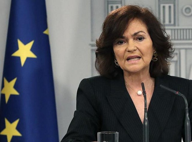 Grotesca Calvo: llama anticonstitucional a Vox la misma que está en el cargo gracias a los amigos de Otegi y Junqueras
