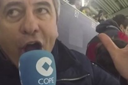 A Manolo Lama se la calienta la boca y se pasa siete pueblos con De Gea