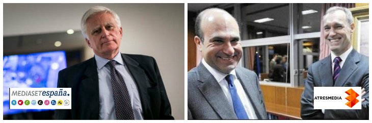 Paolo Vasile, el capo de Mediaset, sacude un zasca a los 'flojos' directivos de Atresmedia y se r&iacute;e de sus series