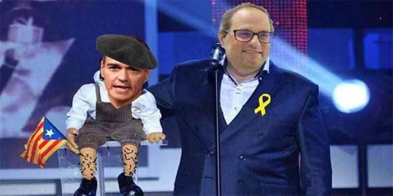 El socialista Pedro S&aacute;nchez paga el 'alquiler mensual' de La Moncloa a los golpistas catalanes