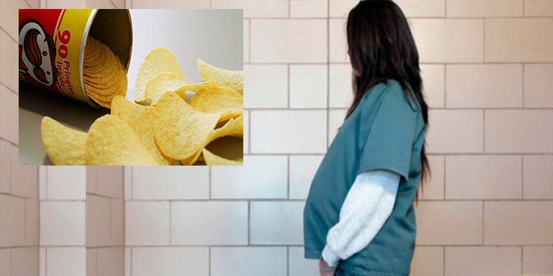 &iexcl;A la prisi&oacute;n por causar da&ntilde;os a un envase de Pringles!