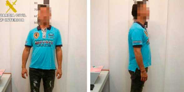 La Guardia Civil detiene en Alicante a un peligroso paramilitar colombiano acusado de seis homicidios
