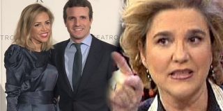 La machista de Pilar Rahola ataca a Pablo Casado criticando la forma de vestir de su mujer