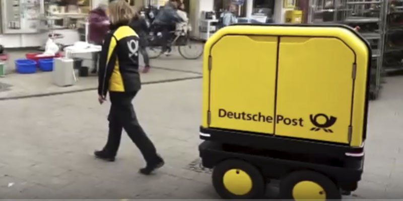 &iquest;Sab&iacute;as que Alemania y Noruega utilizan robots para el servicio de correos nacional?