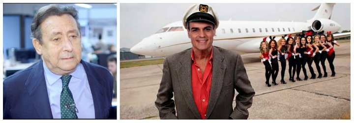 Uss&iacute;a masacra sin piedad al aviador S&aacute;nchez por ser un figur&oacute;n de altos vuelos: "Es un hortera de bolera"