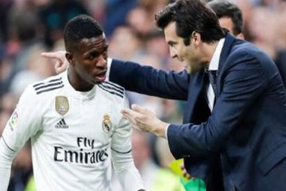 Vinicius s&oacute;lo tiene elogios para Solari