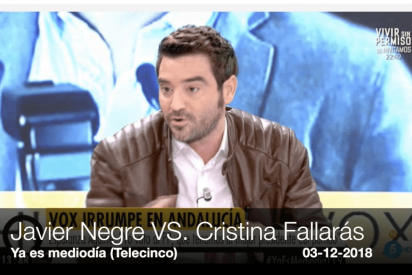 Fallarás se pone histérica cuando le hablan del extremismo... de sus amigos de Podemos