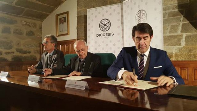 La Diócesis de Ávila se suma a la donación de vivienda rural en la comunidad