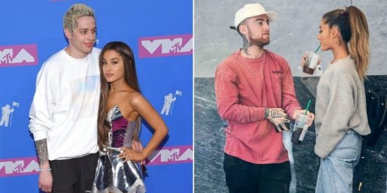 Ariana Grande oculta un tatuaje de su ex Pete Davidson con un homenaje a Mac Miller