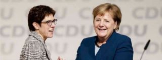 La CDU elige a Kramp-Karrenbauer como sucesora de Merkel