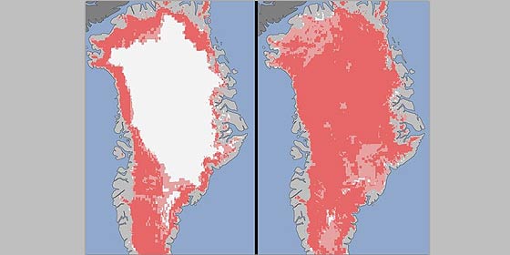 El hielo 'eterno' de Groenlandia se derrite a la mayor velocidad de los &uacute;ltimos tres siglos