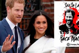 "&iexcl;Traidor a la raza!": un grupo neonazi amenaza al pr&iacute;ncipe Harry por casarse con la 'negrita' Meghan Markle