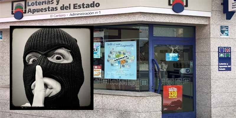 Dos atracadores encapuchados roban la caja en la administraci&oacute;n de Loter&iacute;as de Alpedrete que vendi&oacute; el Gordo de Navidad