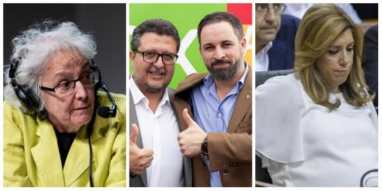 Pataleta infantil de El Pa&iacute;s contra la "ultraderecha" de Vox por ayudar a PP y C's a expulsar de Andaluc&iacute;a al PSOE