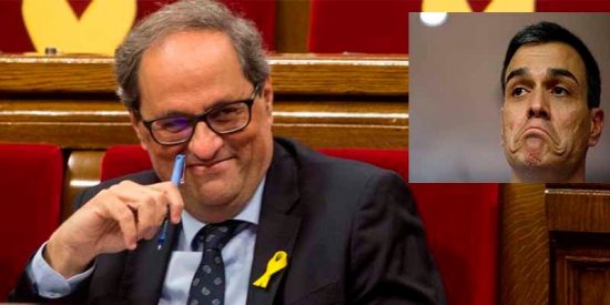 El 77% de los espa&ntilde;oles desaprueba la claudicante pol&iacute;tica del socialista S&aacute;nchez con Catalu&ntilde;a