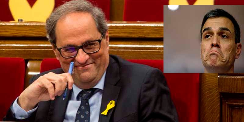 El 77% de los espa&ntilde;oles desaprueba la claudicante pol&iacute;tica del socialista S&aacute;nchez con Catalu&ntilde;a