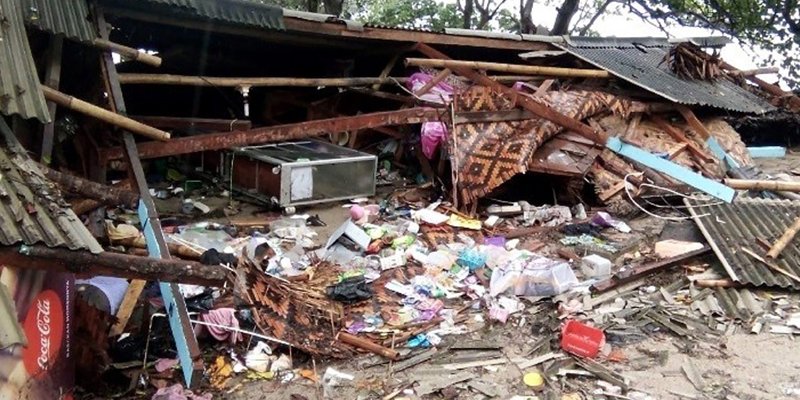 Solidaridad del Papa con los afectados por el tsunami en Indonesia