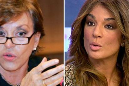 'Sálvame' explota contra María Eugenia Yagüe por decir que a Raquel Bollo "le tocó la lotería con las palizas" de Chiquetete